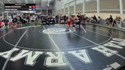 132 lbs Champ. Round 3 - Garen Keshishian, California vs Grady Roybal, Utah