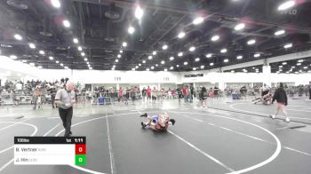 106 lbs Round Of 16 - Bryson Vertner, Suples vs James Hin, Clovis Wrestling