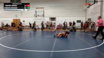 69-75 lbs 3rd Place Match - Vincent Jimenez, Crystal Lake Wizards vs Jameson Serrano, Hononegah Wrestling Club