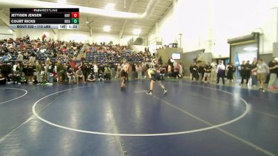113 lbs Champ. Rd Of 16 - Court Ricks, Ridgeline vs Jettisen Jensen, Uintah