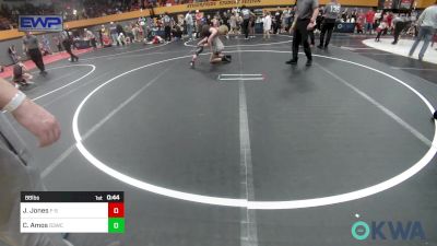 88 lbs Consi Of 8 #2 - Jackson Jones, F-5 Grappling vs Coe Amos, D3 Wrestling Cluib