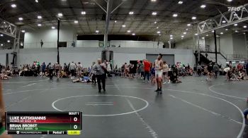 144 lbs Semis (4 Team) - Brian Brobst, Full Circle Green vs Luke Katsigiannis, Validus WC Gold