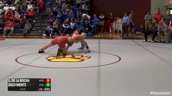 170 5th Place - Gabe De La Rocha, Brophy Prep vs Zach Wentz, St. John's