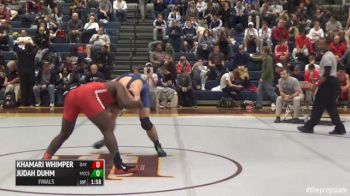 182 Finals - Khamari Whimper, Baylor vs Judah Duhm, McCallie