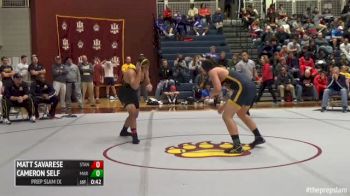 195 3rd Place - Matt Savarese, St. Anthony's vs Cameron Self, Marist