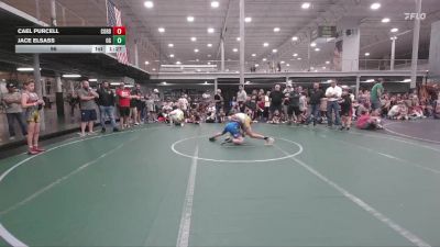 96 lbs Finals (8 Team) - Jace Elsass, Ohio Gold vs Cael Purcell, Cordoba Trained