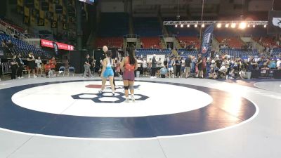 120 lbs Cons. Quarters - Mai Graham, Pennsylvania vs Violet Diaz, Iowa