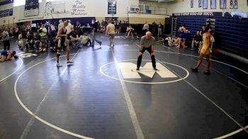 133 lbs Cons. Round 5 - Marickus Hayes, Erie High vs Levi Friend, Girard Hs