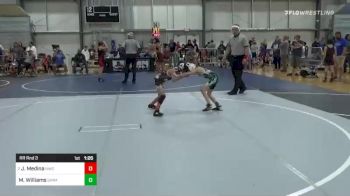 49 lbs Rr Rnd 3 - Joshua Medina, NWO vs Madison Williams, Simmons Academy Of Wrestling
