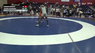 197 lbs Cons. Round 4 - Jayden Lhaubouet, Life University vs Gunnar DeGroat, The Citadel