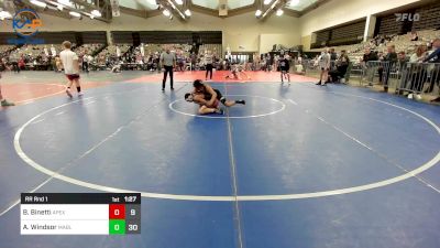 111 lbs Rr Rnd 1 - Brandon Binetti, Apex vs Adrian Windsor, Mat Assassins Black