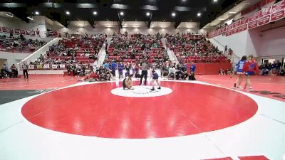 HS 105 lbs Champ. Round 1 - Brooklynn Brading, CHOCTAW vs Katrina Gustafson, TUTTLE