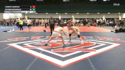 138 lbs Consi Of 64 #1 - Landon Quiroga, FL vs Kayden McDonald, WV