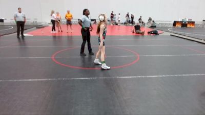 77/85 Round 5 - Julia Martin, Sly Fox Wrestling Club vs Bristol Pope, RIKA