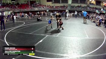 56-60 lbs Round 3 - Taylynn Hamilton, Niobrara Verdigre vs Tanis Reicks, Cozad Wrestling Club