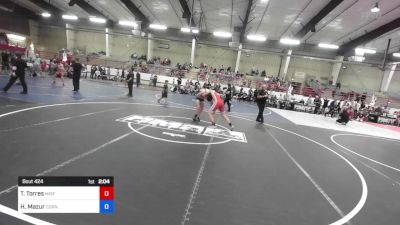 137 kg Consolation - Taylor Torres, Misfits vs Hudson Mazur, Cornerstone Wrestling Club