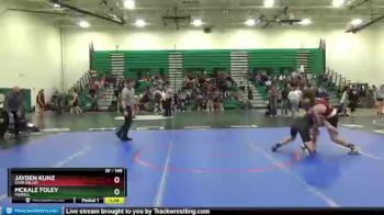 145 lbs Quarterfinal - McKale Foley, Powell vs Jayden Kunz, Star Valley