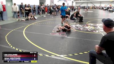 53 lbs Cons. Round 3 - Noah Hightower, Mid Valley Wrestling Club vs Ian Coulombe, Pioneer Grappling Academy
