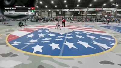 45 lbs Cons. Round 3 - Bryson Britt, Terry Wrestling Club vs Eli Glennon, Billings Wrestling Club