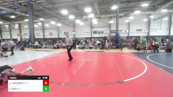 102 lbs Quarterfinal - Jonah Juergens, Ocrtc vs Forest Dull, Mat Time