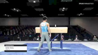 Asher Hong - Pommel Horse, Region 3 - 2021 Winter Cup & Elite Team Cup