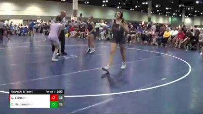 125 lbs Round 2 (16 Team) - Camille Schult, Iowa Minion Nation vs Emma Hardeman, Diamond Fish