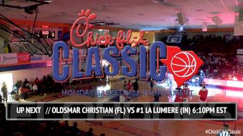Oldsmar Christian (FL) vs. No. 1 La Lumiere School (IN) | 12.21.16 | Chick-fil-A Classic