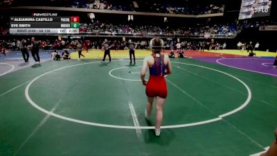 5A 138 lbs Quarterfinal - Alejandra Castillo, Fort Worth Paschal vs Eve Smith, Midlothian Heritage