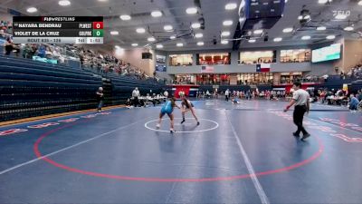 126 lbs Quarterfinal - Nayara Bendrau, Plano West vs Violet De La Cruz, CW College Park