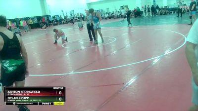 190 lbs Round 5 (16 Team) - Ashton Springfield, Florida Pitbulls vs Dylan Krupp, Foxfire Wrestling Club RED