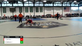 155-169 lbs Cons. Round 3 - Jose Gavina, Relentless Training Center vs Noah DeMarco, Oswego East
