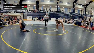 285 lbs 1st & 3rd (16 Team) - Reese Ferm, Jefferson vs Bryson Demooney, Troup