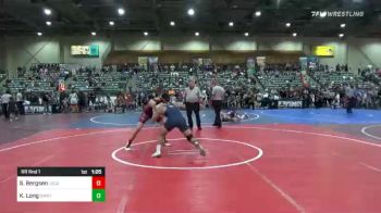 160 lbs Rr Rnd 1 - Sean Bergsen, Legacy Nevada vs Kelson Long, Damonte