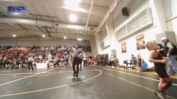 55 lbs Rr Rnd 5 - Danger Welch, Claremore Wrestling Club vs Gunner Wilson, Buck Pride Wrestling