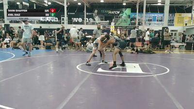 128 lbs Rr Rnd 1 - Tavin Shaffer, Superior Wrestling - HSC vs Joel Diaz, Dark Horse Black - HSC