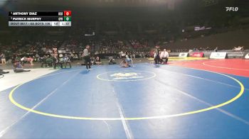 6A Boys 106 lbs 1st Place Match - Anthony Diaz, Oregon City Boys vs Patrick Murphy, Grants Pass Boys