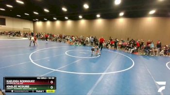 54-59 lbs 5th Place Match - Kinslee McGuire, Liberty Warriors Wrestling Club vs Kaeleigh Rodriguez, Sisters On The Mat