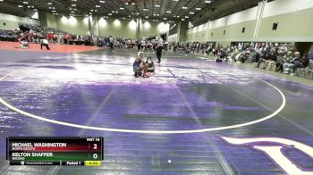 126B Semifinal - Michael Washington, North DeSoto vs Kelton Shaffer, Neosho