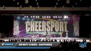Infinity Cheer - Sapphires [2023 L1.1 Junior - PREP - D2 Day 1] 2023 CHEERSPORT Biloxi Classic