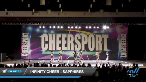 Infinity Cheer - Sapphires [2023 L1.1 Junior - PREP - D2 Day 1] 2023 CHEERSPORT Biloxi Classic