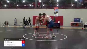 125 kg 7th Place - Aydin Guttridge, Tar Heel Wrestling Club vs Tyrie Houghton, Wolfpack Wrestling Club