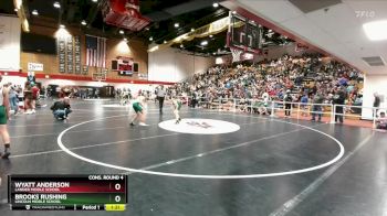 98 lbs Cons. Round 4 - Brooks Rushing, Lincoln Middle School vs Wyatt Anderson, Lander Middle School