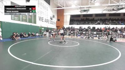 120 lbs Semifinal - Francisco Hernandez, Bullard vs Jesse Eilders, Villa Park