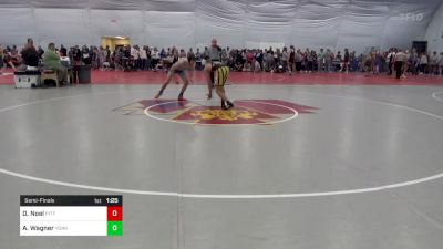 135 lbs Semifinal - D J Noel, Pittsburgh vs Aidan Wagner, York