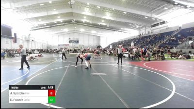 165 lbs Consi Of 8 #1 - Jacob Spatola, Grindhouse WC vs Evan Paszek, Coronado