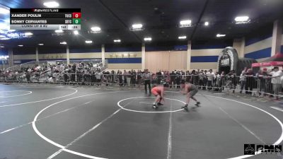 109 lbs Consi Of 8 #2 - Xander Poulin, Tucson Cyclones vs Sonny Cervantes, Sbtc Lv
