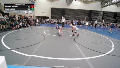 85 lbs Rr Rnd 11 - Wesley Vincent, Yale Street vs Colin Logue, ICWL Bruisers Elite