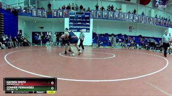 285 lbs Placement (16 Team) - Hayden Smith, Heritage Hills vs Conner Fernandes, Oak Hill