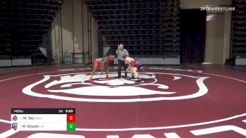 149 lbs Prelims - Moustapha Bal, The Ohio State University WC vs Michael Gowen, Liberty University