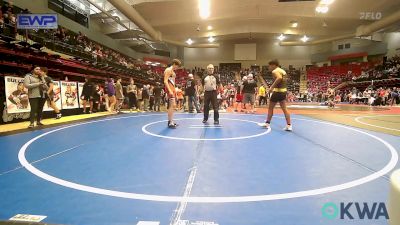 132 lbs Consolation - Oscar Deleon, Broken Arrow Wrestling Club vs Ryder Dittman, Sperry Wrestling Club